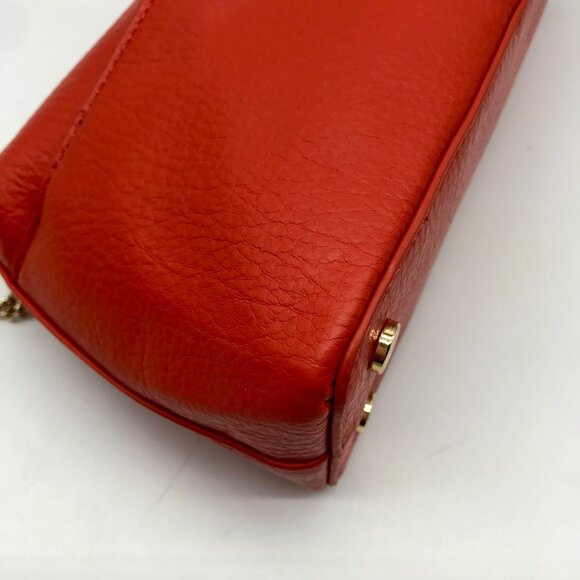 I.N.C. International Concepts Orange Avahh Sculpted Clutch Bag - Picture 9 of 11